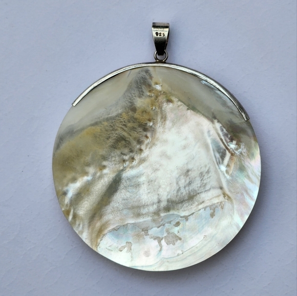 SHELL PENDANT (925) BALI - Picture 3 of 3